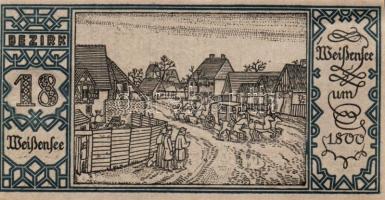 Német Birodalom/Weimari Köztársaság/ Berlin "1-20 kerületek" 20db klf szükségpénz, komplet...