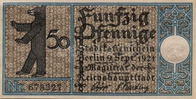 Német Birodalom/Weimari Köztársaság/ Berlin "1-20 kerületek" 20db klf szükségpénz, komplet...