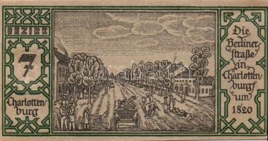 Német Birodalom/Weimari Köztársaság/ Berlin "1-20 kerületek" 20db klf szükségpénz, komplet...