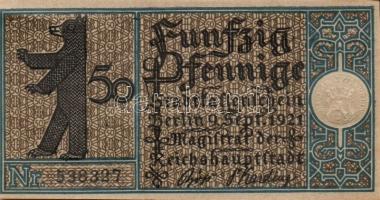 Német Birodalom/Weimari Köztársaság/ Berlin "1-20 kerületek" 20db klf szükségpénz, komplet...