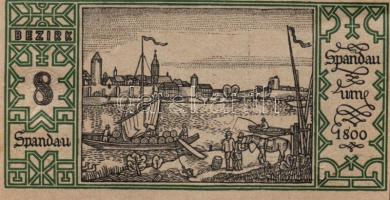 Német Birodalom/Weimari Köztársaság/ Berlin "1-20 kerületek" 20db klf szükségpénz, komplet...