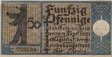 Német Birodalom/Weimari Köztársaság/ Berlin "1-20 kerületek" 20db klf szükségpénz, komplet...