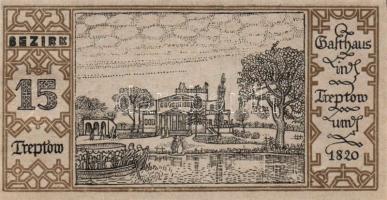 Német Birodalom/Weimari Köztársaság/ Berlin "1-20 kerületek" 20db klf szükségpénz, komplet...