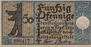 Német Birodalom/Weimari Köztársaság/ Berlin "1-20 kerületek" 20db klf szükségpénz, komplet...