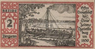 Német Birodalom/Weimari Köztársaság/ Berlin "1-20 kerületek" 20db klf szükségpénz, komplet...