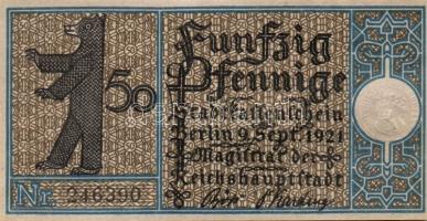 Német Birodalom/Weimari Köztársaság/ Berlin "1-20 kerületek" 20db klf szükségpénz, komplet...