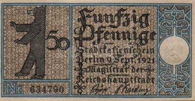 Német Birodalom/Weimari Köztársaság/ Berlin "1-20 kerületek" 20db klf szükségpénz, komplet...