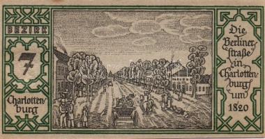 Német Birodalom/Weimari Köztársaság/ Berlin "1-20 kerületek" 20db klf szükségpénz, komplet...