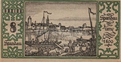 Német Birodalom/Weimari Köztársaság/ Berlin "1-20 kerületek" 20db klf szükségpénz, komplet...