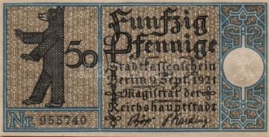 Német Birodalom/Weimari Köztársaság/ Berlin "1-20 kerületek" 20db klf szükségpénz, komplet...