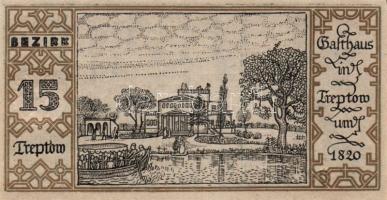 Német Birodalom/Weimari Köztársaság/ Berlin "1-20 kerületek" 20db klf szükségpénz, komplet...