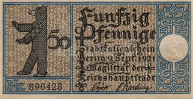 Német Birodalom/Weimari Köztársaság/ Berlin "1-20 kerületek" 20db klf szükségpénz, komplet...