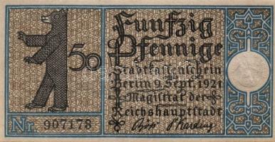 Német Birodalom/Weimari Köztársaság/ Berlin "1-20 kerületek" 20db klf szükségpénz, komplet...