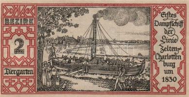 Német Birodalom/Weimari Köztársaság/ Berlin "1-20 kerületek" 20db klf szükségpénz, komplet...