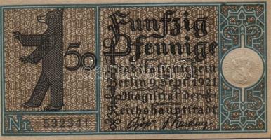 Német Birodalom/Weimari Köztársaság/ Berlin "1-20 kerületek" 20db klf szükségpénz, komplet...