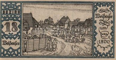 Német Birodalom/Weimari Köztársaság/ Berlin "1-20 kerületek" 20db klf szükségpénz, komplet...