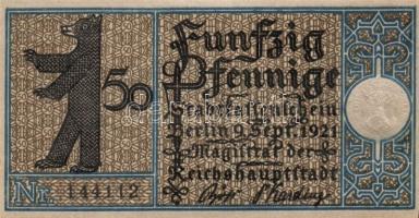 Német Birodalom/Weimari Köztársaság/ Berlin "1-20 kerületek" 20db klf szükségpénz, komplet...