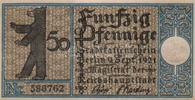 Német Birodalom/Weimari Köztársaság/ Berlin "1-20 kerületek" 20db klf szükségpénz, komplet...