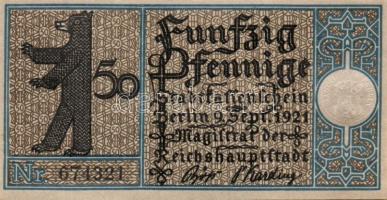 Német Birodalom/Weimari Köztársaság/ Berlin "1-20 kerületek" 20db klf szükségpénz, komplet...