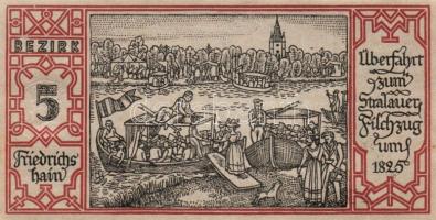 Német Birodalom/Weimari Köztársaság/ Berlin "1-20 kerületek" 20db klf szükségpénz, komplet...