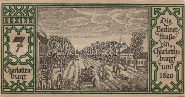 Német Birodalom/Weimari Köztársaság/ Berlin "1-20 kerületek" 20db klf szükségpénz, komplet...