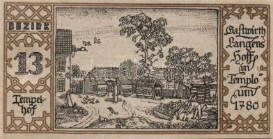 Német Birodalom/Weimari Köztársaság/ Berlin "1-20 kerületek" 20db klf szükségpénz, komplet...