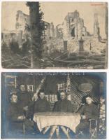 10 db I. világháborús képeslap, fotólap