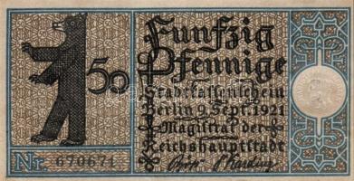 Német Birodalom/Weimari Köztársaság/ Berlin "1-20 kerületek" 20db klf szükségpénz, komplet...