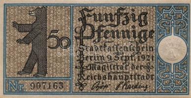 Német Birodalom/Weimari Köztársaság/ Berlin "1-20 kerületek" 20db klf szükségpénz, komplet...