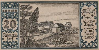 Német Birodalom/Weimari Köztársaság/ Berlin "1-20 kerületek" 20db klf szükségpénz, komplet...