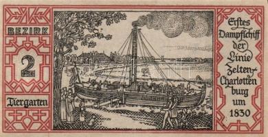 Német Birodalom/Weimari Köztársaság/ Berlin "1-20 kerületek" 20db klf szükségpénz, komplet...