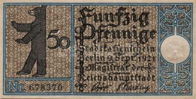 Német Birodalom/Weimari Köztársaság/ Berlin "1-20 kerületek" 20db klf szükségpénz, komplet...