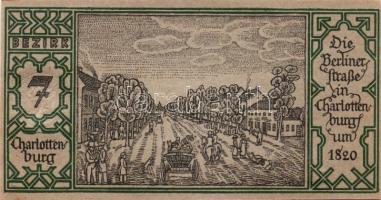 Német Birodalom/Weimari Köztársaság/ Berlin "1-20 kerületek" 20db klf szükségpénz, komplet...