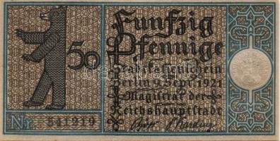 Német Birodalom/Weimari Köztársaság/ Berlin "1-20 kerületek" 20db klf szükségpénz, komplet...