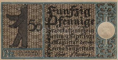 Német Birodalom/Weimari Köztársaság/ Berlin "1-20 kerületek" 20db klf szükségpénz, komplet...