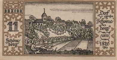 Német Birodalom/Weimari Köztársaság/ Berlin "1-20 kerületek" 20db klf szükségpénz, komplet...