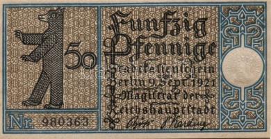 Német Birodalom/Weimari Köztársaság/ Berlin "1-20 kerületek" 20db klf szükségpénz, komplet...