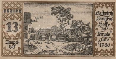 Német Birodalom/Weimari Köztársaság/ Berlin "1-20 kerületek" 20db klf szükségpénz, komplet...