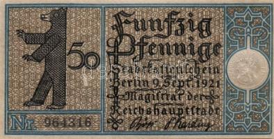 Német Birodalom/Weimari Köztársaság/ Berlin "1-20 kerületek" 20db klf szükségpénz, komplet...