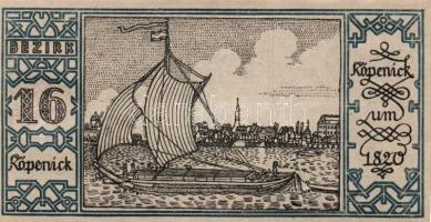 Német Birodalom/Weimari Köztársaság/ Berlin "1-20 kerületek" 20db klf szükségpénz, komplet...