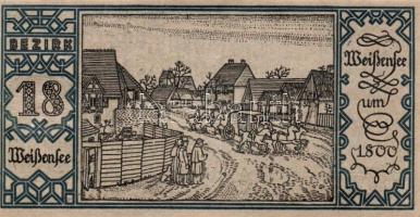 Német Birodalom/Weimari Köztársaság/ Berlin "1-20 kerületek" 20db klf szükségpénz, komplet...