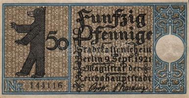 Német Birodalom/Weimari Köztársaság/ Berlin "1-20 kerületek" 20db klf szükségpénz, komplet...