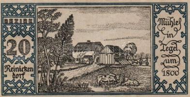 Német Birodalom/Weimari Köztársaság/ Berlin "1-20 kerületek" 20db klf szükségpénz, komplet...