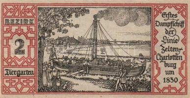 Német Birodalom/Weimari Köztársaság/ Berlin "1-20 kerületek" 20db klf szükségpénz, komplet...