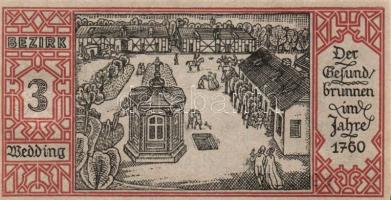 Német Birodalom/Weimari Köztársaság/ Berlin "1-20 kerületek" 20db klf szükségpénz, komplet...