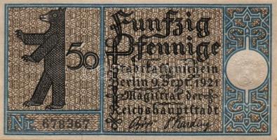 Német Birodalom/Weimari Köztársaság/ Berlin "1-20 kerületek" 20db klf szükségpénz, komplet...