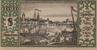 Német Birodalom/Weimari Köztársaság/ Berlin "1-20 kerületek" 20db klf szükségpénz, komplet...