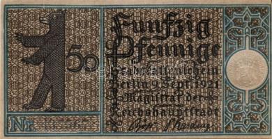 Német Birodalom/Weimari Köztársaság/ Berlin "1-20 kerületek" 20db klf szükségpénz, komplet...