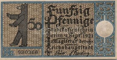 Német Birodalom/Weimari Köztársaság/ Berlin "1-20 kerületek" 20db klf szükségpénz, komplet...