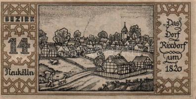 Német Birodalom/Weimari Köztársaság/ Berlin "1-20 kerületek" 20db klf szükségpénz, komplet...